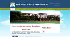 Desktop Screenshot of montfortabhayapuri.org